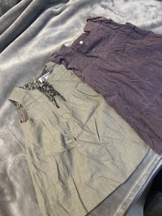 Zestaw dwoch sukieneczek Zara Hm rozmiar 82-86