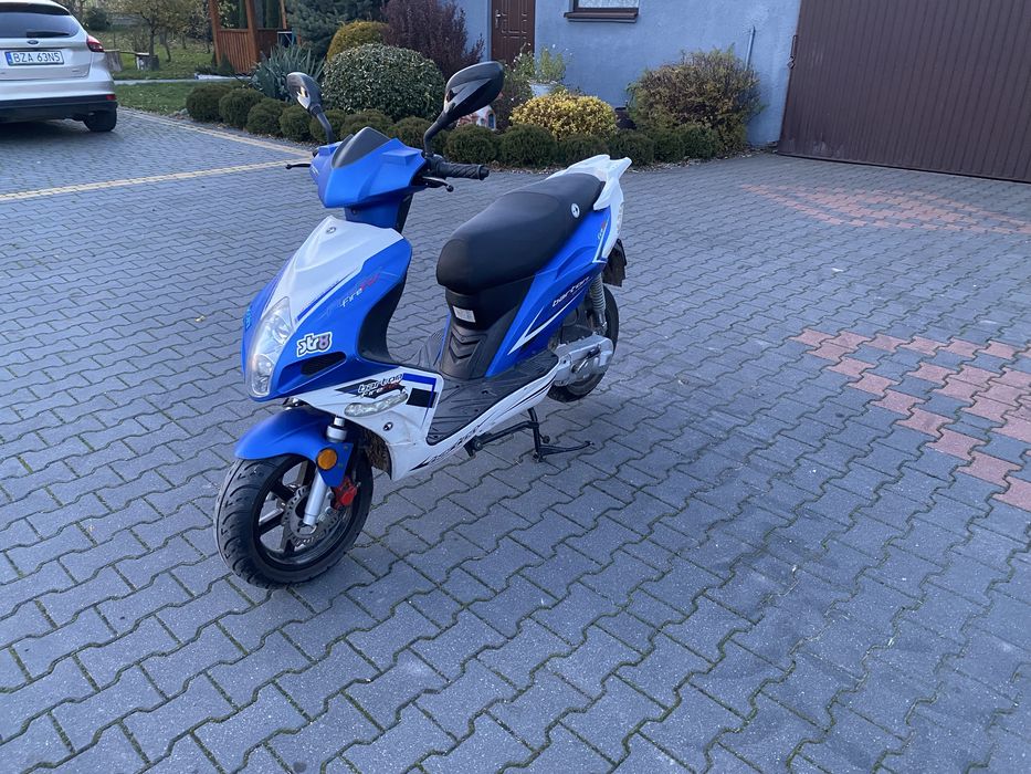 Skuter barton fire fox 50/70 zarejstrowany na 50