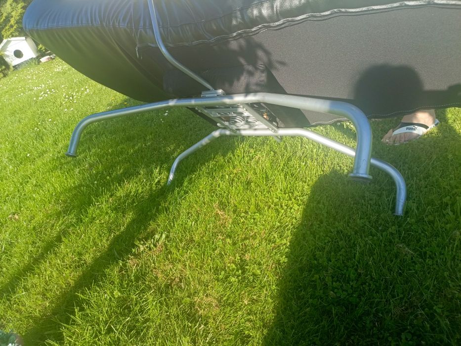Super leżak leżanka relax skóra naturalna jak Nowy na taras do pokoju
