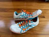 Sapatilhas de bicos atletismo Nike Zoom W 3 42.5 quase novas