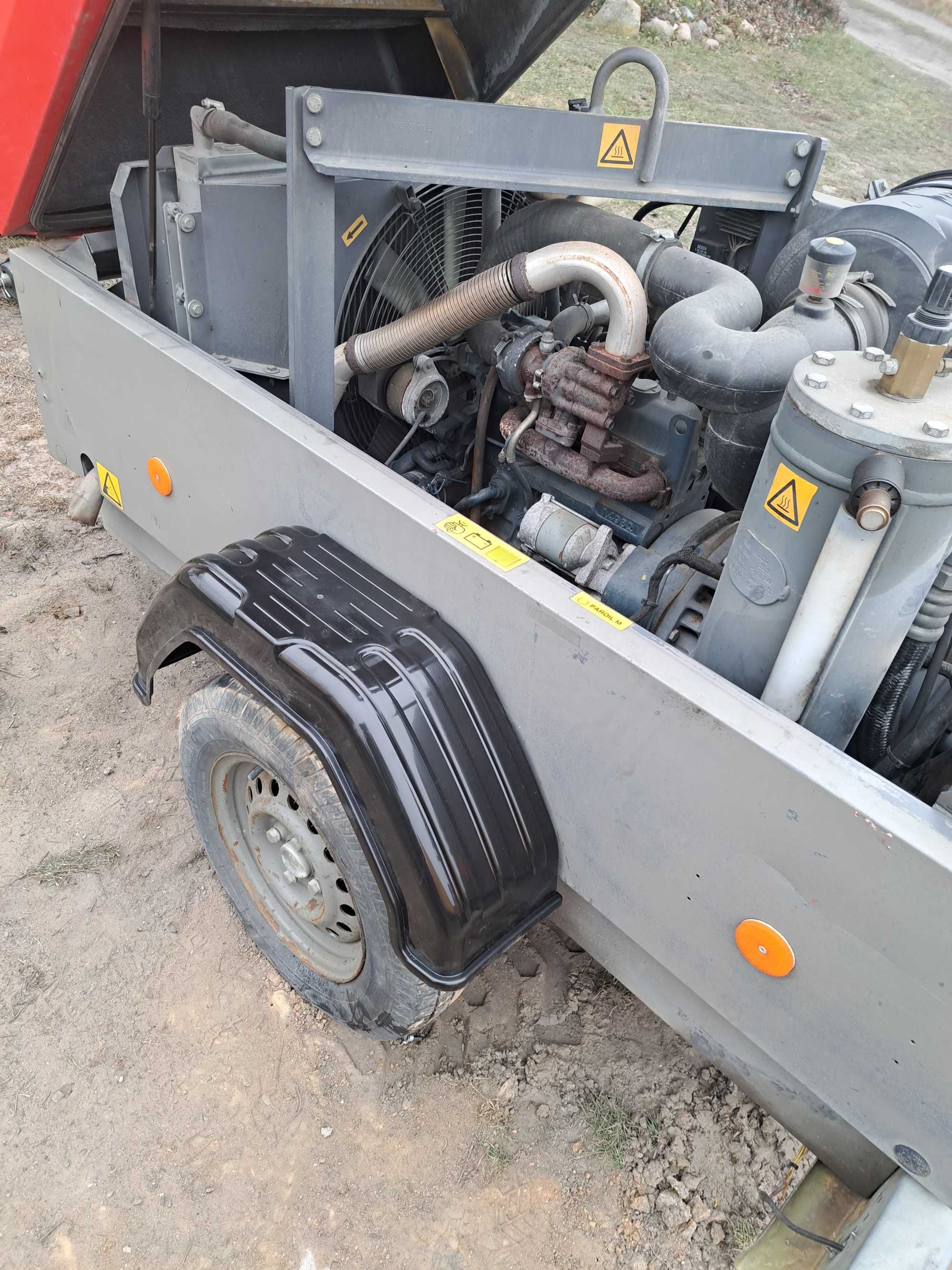 Sprężarka kompresor Atlas copco XAS 87 2014r. do piaskowania 5m3/min