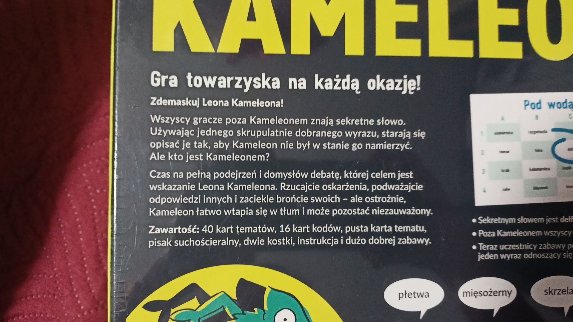 Gra planszowa kameleon trefl