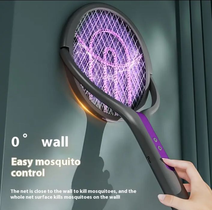 Raquete eletrica para melgas e mosquitos