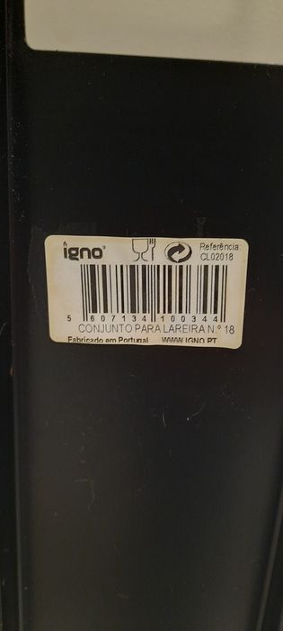 Conjunto Lareira 4 peças