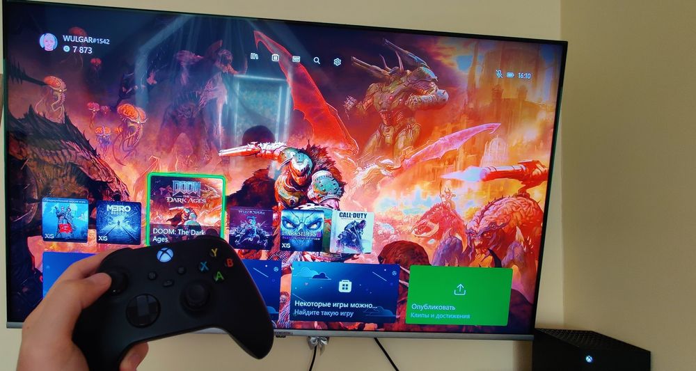 Xbox Series X 1Tb Black Идеал