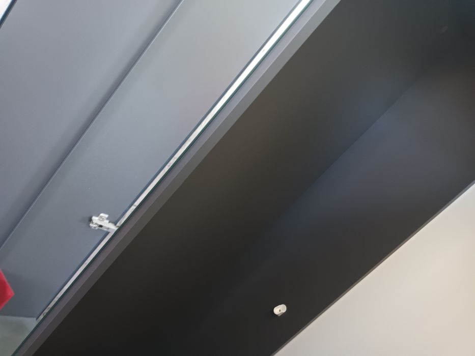 Szafa narożna szara