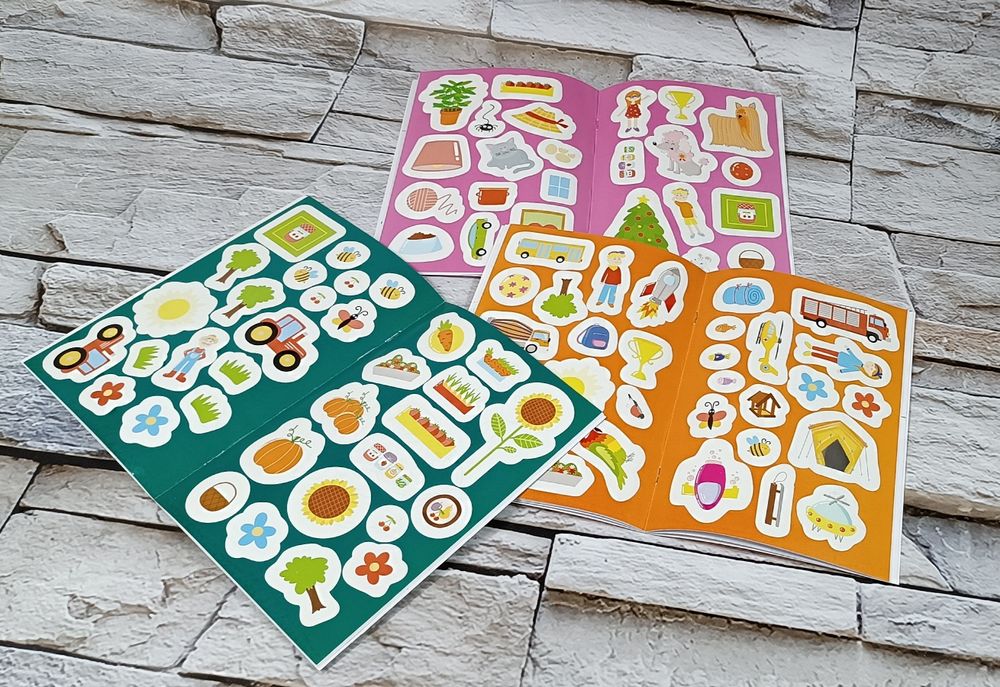 Zestaw trzech kolorowanek Kolorowa frajda