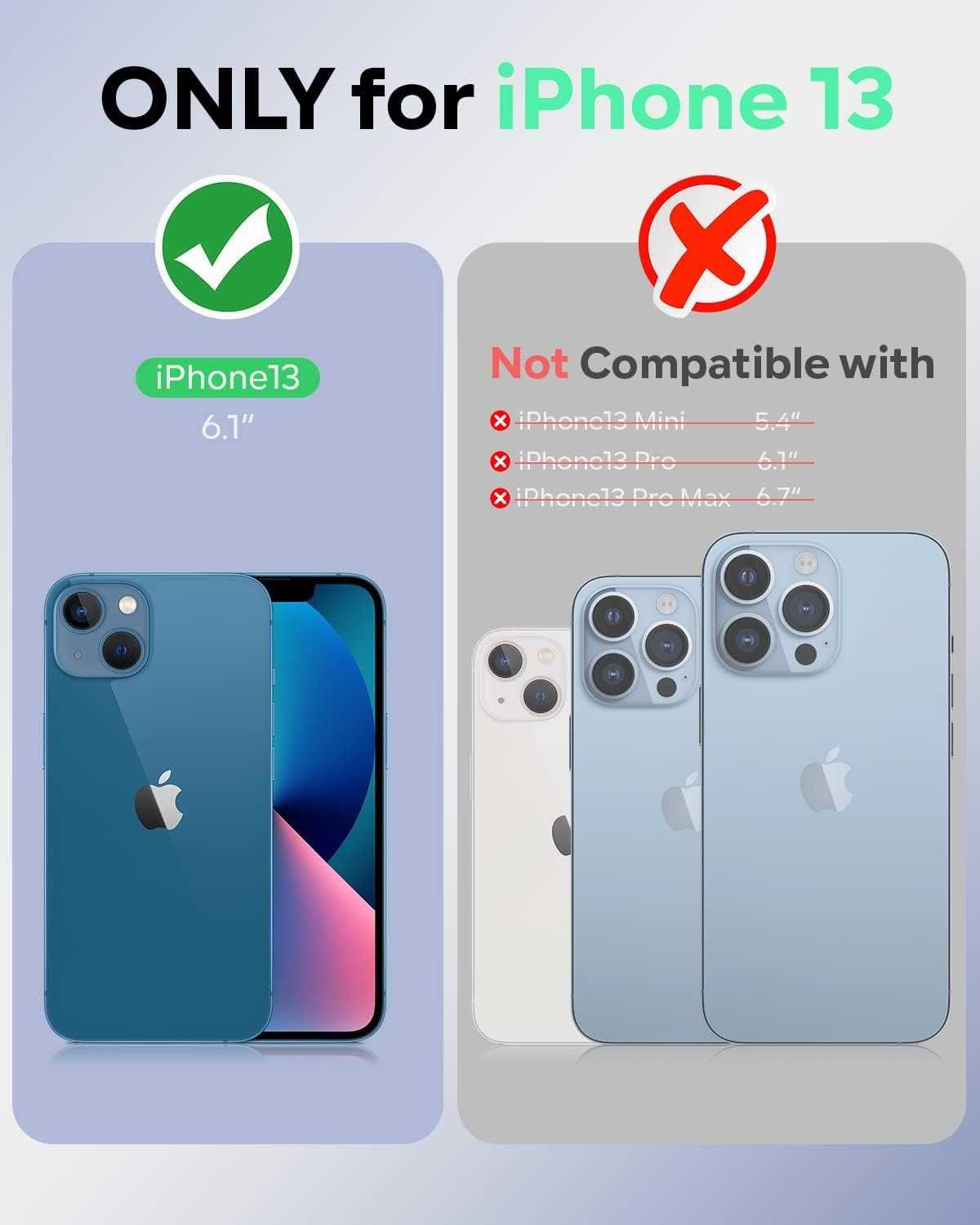 OCASE etui skórzane do iPhone 13 iPhone 14 brązowe stojak 2w1 magsafe