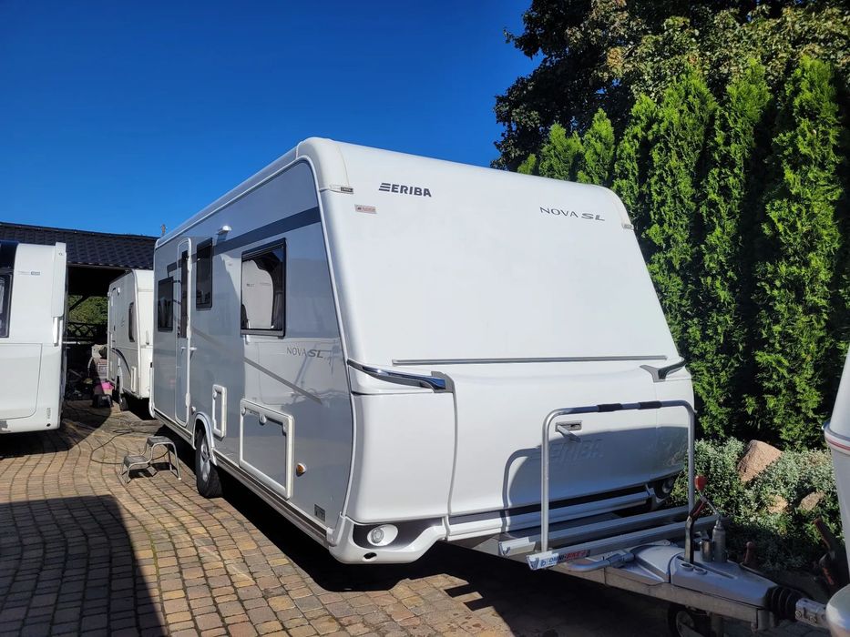 Hymer-Eriba Nova 530SL, ALDE zimowa przyczepa  , mover, przedsionek Isabella,