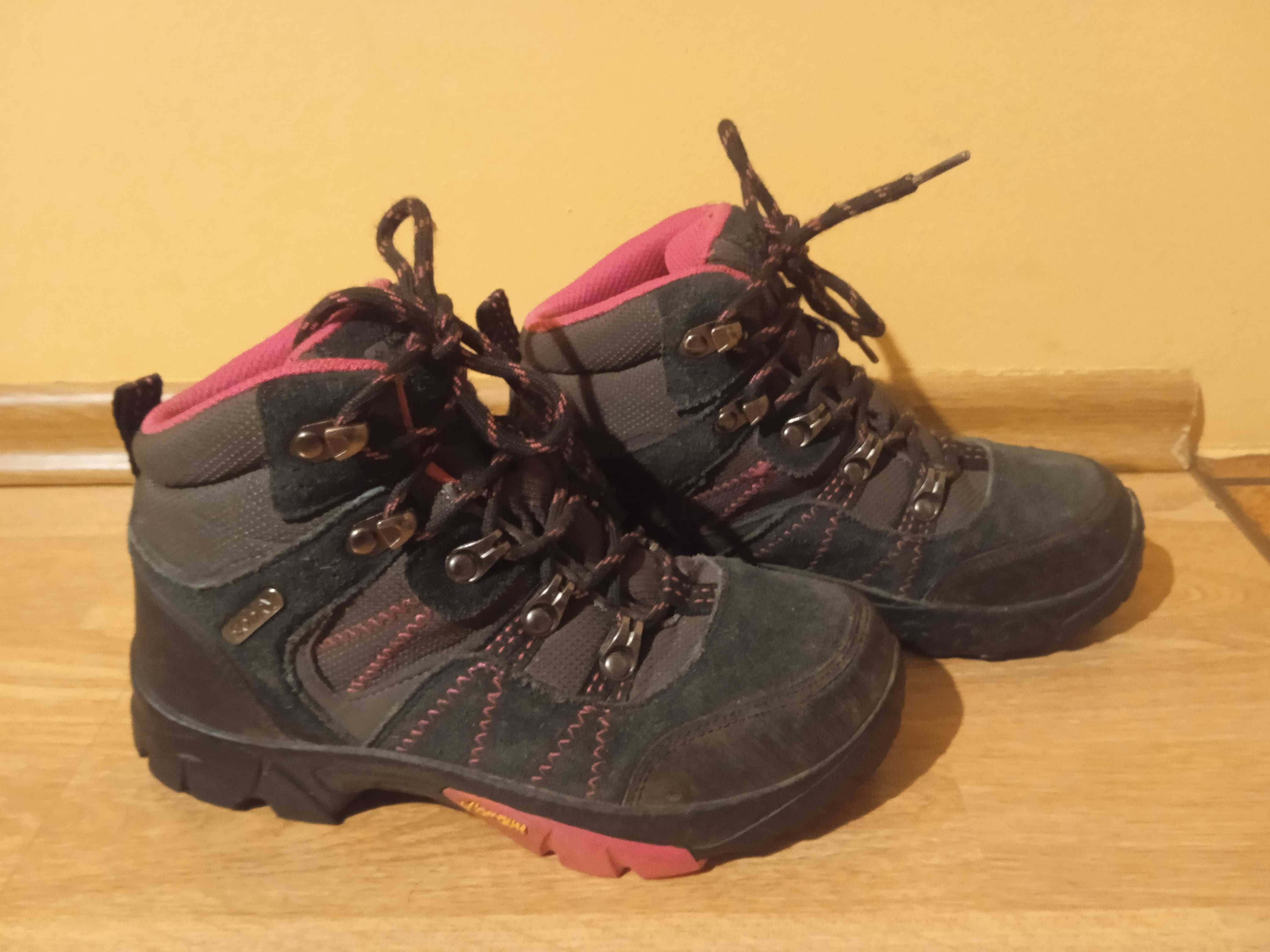 Buty trekingowe mountain warehouse 33 wkładka 21,5 vibram membrana