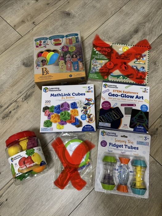 Продам іграшки  battat, learning resourses