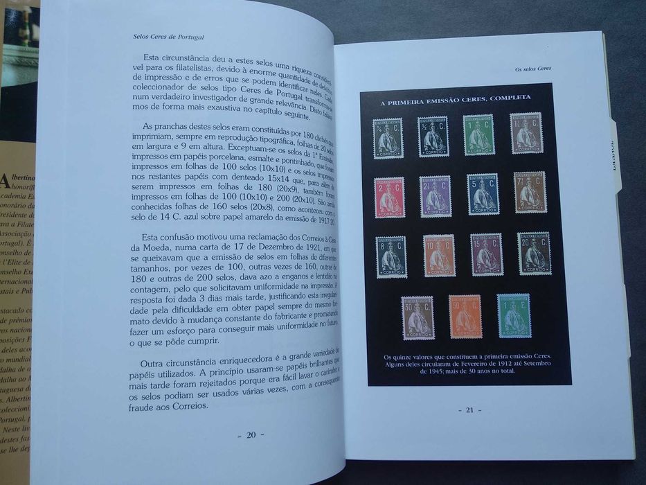 Livro "CERES de PORTUGAL"