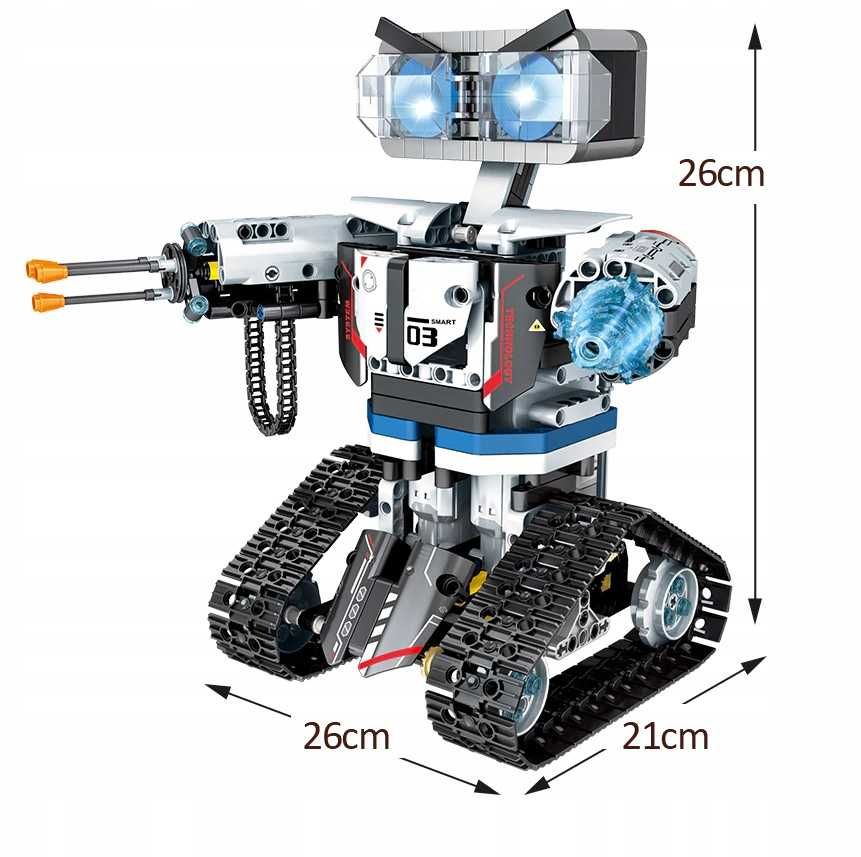 Sembo Technic RC Robot Wall-E na pilota, klocki do złożenia