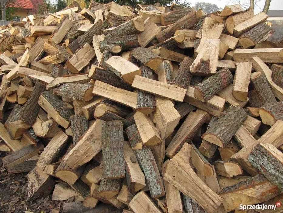 Drewno opałowe i kominkowe- połupane, sezonowane, z dostawą