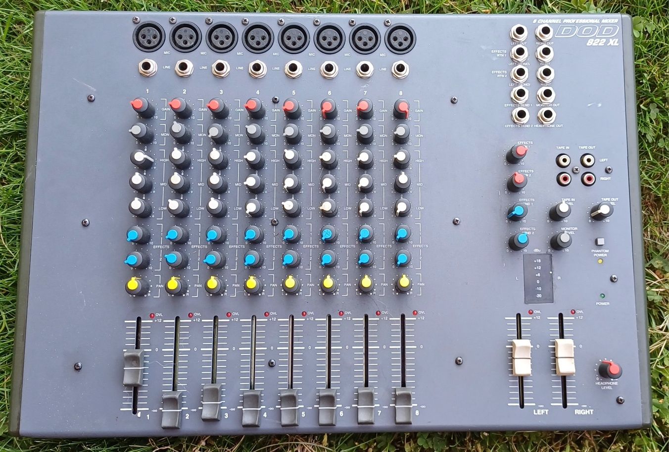 Mixer DOD 822 xl  analogowy mixer 8 kanałów USA