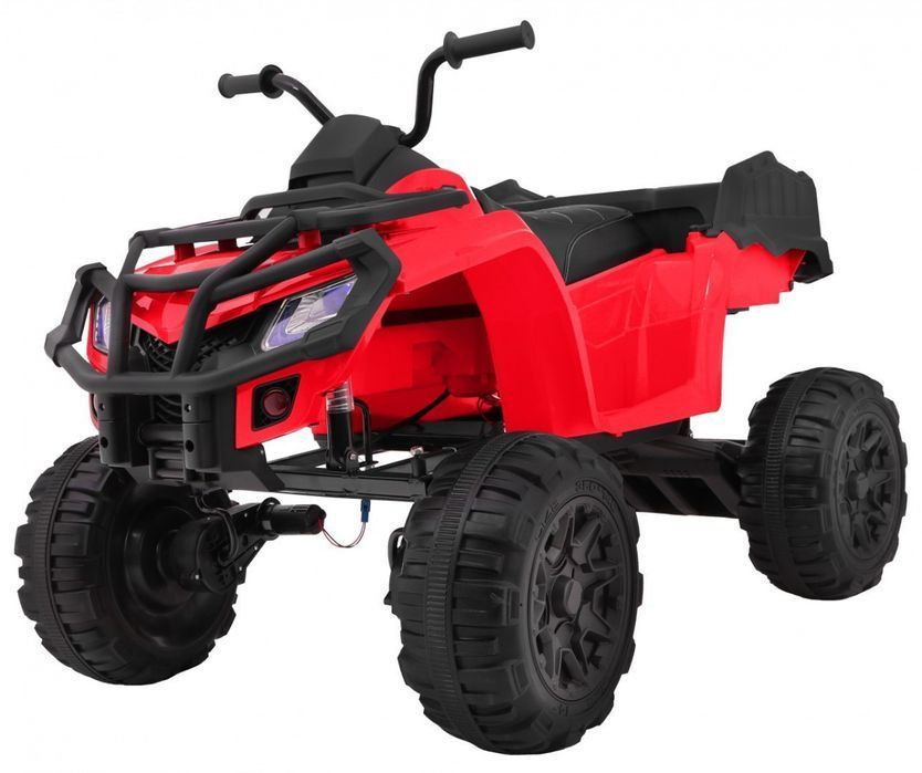 Quad XL ATV czerwony terenowy 4x4 z bagażnikiem - EkstraZabawki.pl