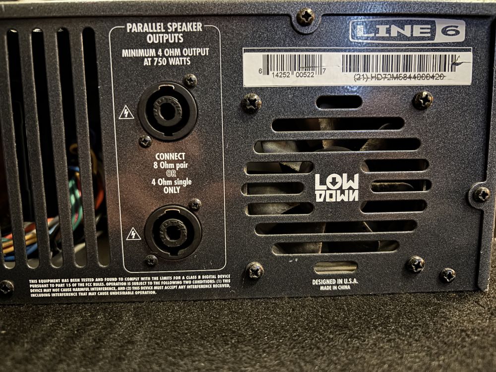 Line6 Low Down HD750 wzmacniacz head basowy