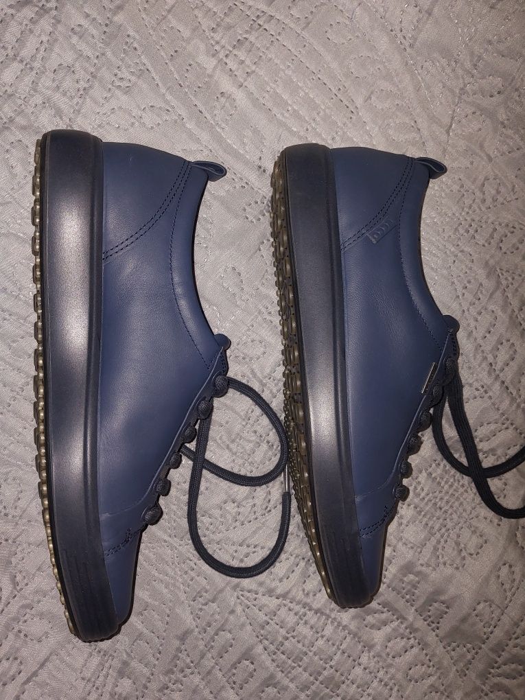 Półbuty damskie ecco soft 7 W granat