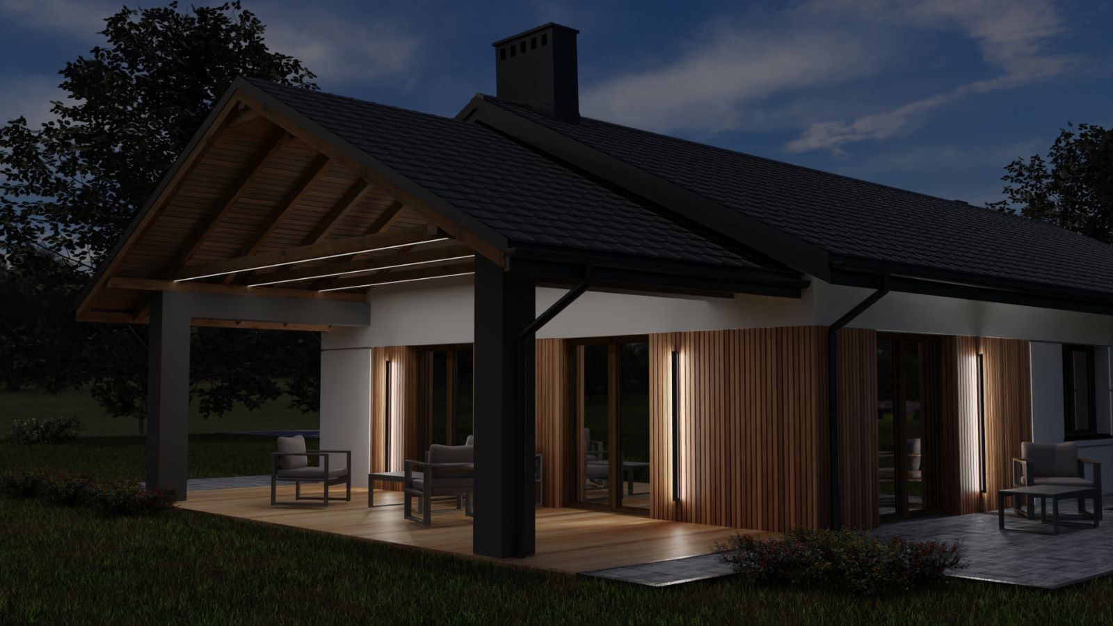 Deska Kompozytowa Elewacyjna PREMIUM 3D TEAK 40 zł netto mb