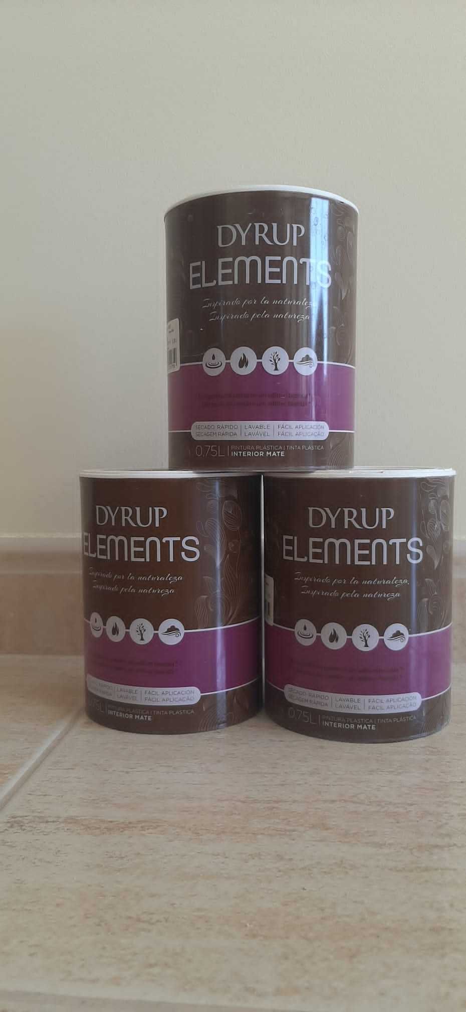 Vendo 3 Latas Tinta Elements by Dyrup