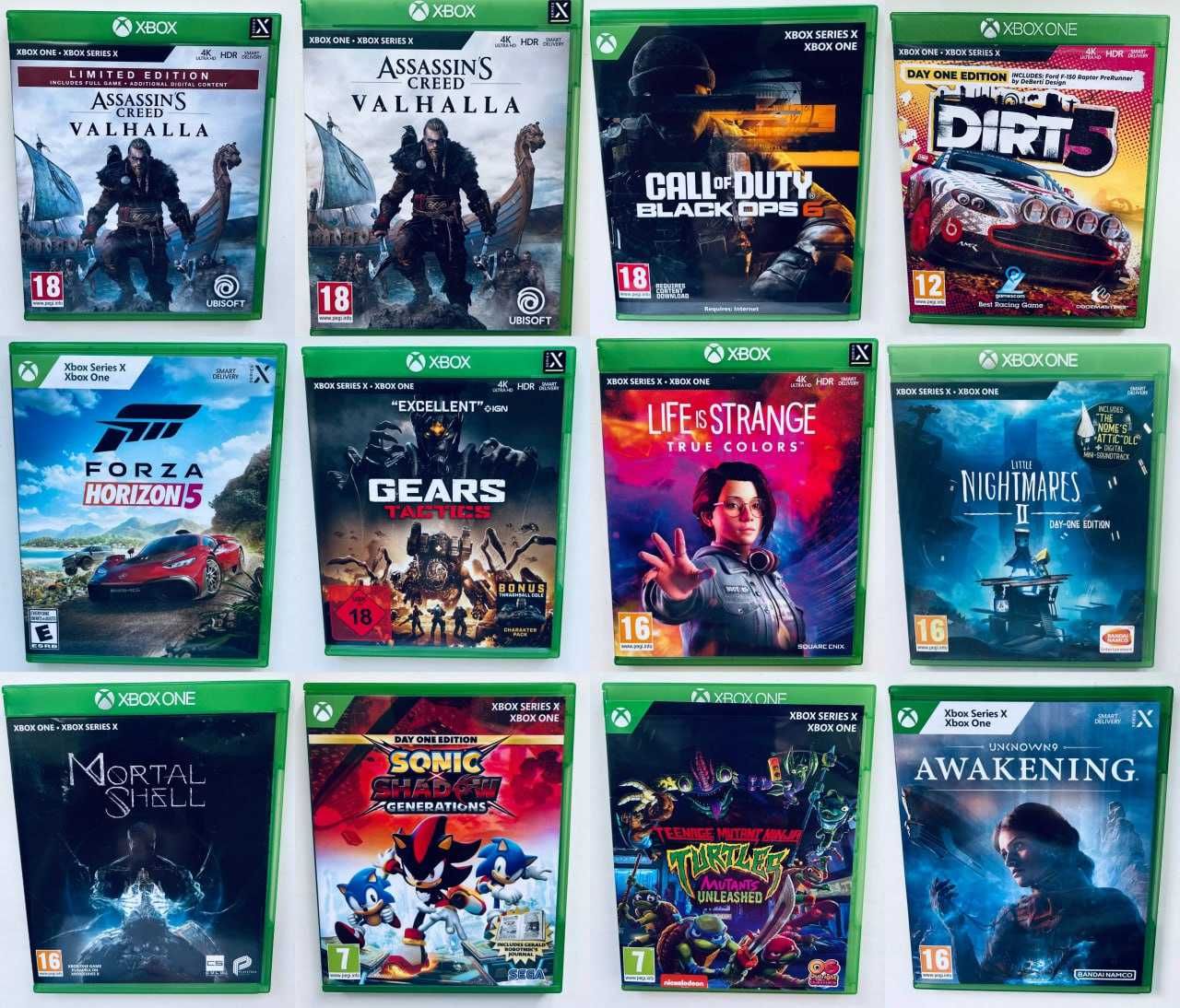 Диски XBOX Series / XBOX One, XBOX Series, XBOX One