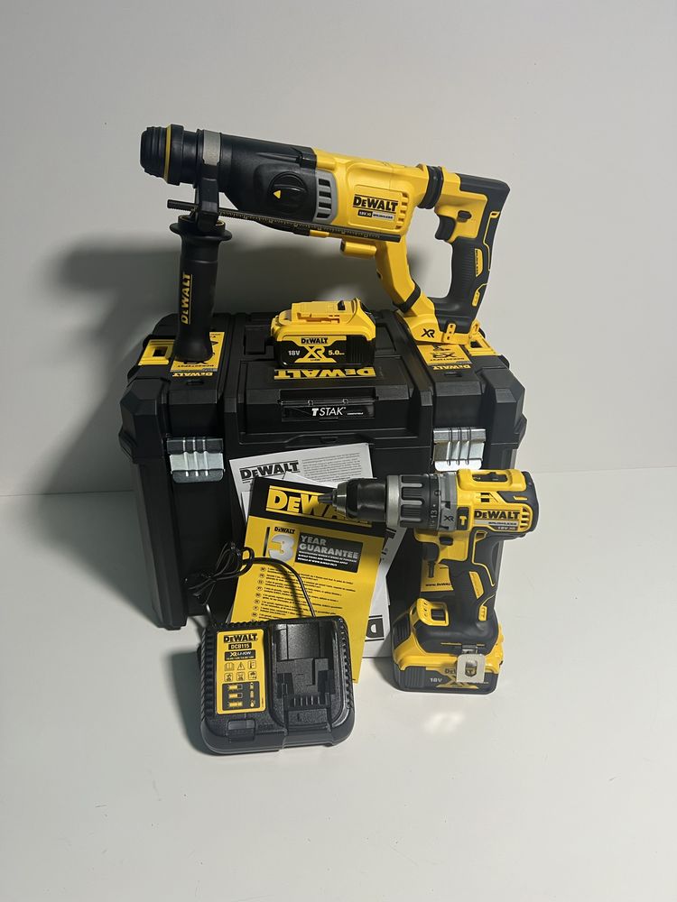 Перфоратор Dewalt DCH263 шуруповерт DCD796