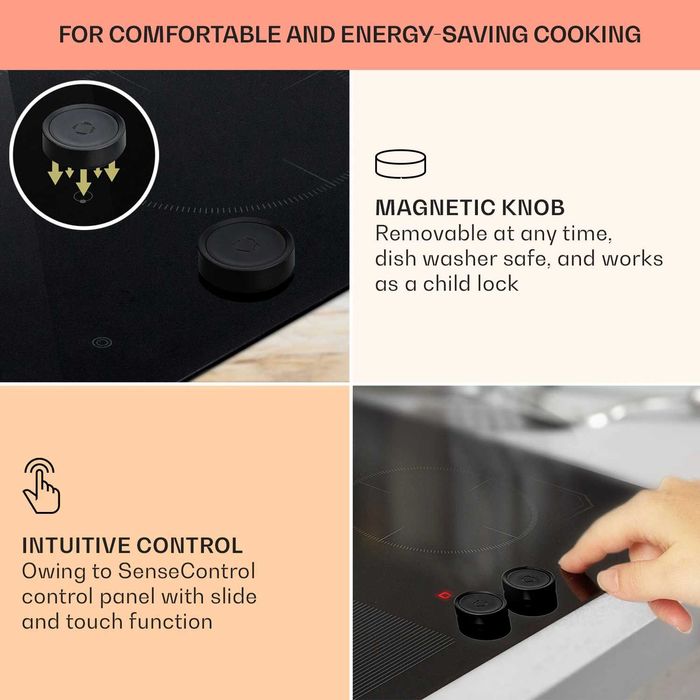 Вбудована індукційна варильна поверхня Klarstein Magnichef 4 Flex