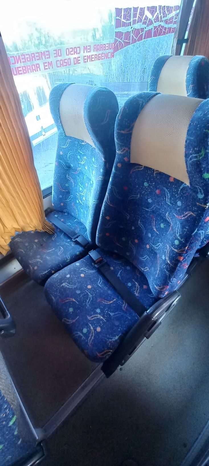 Poltrona de Autocarro com Cinto de Segurança