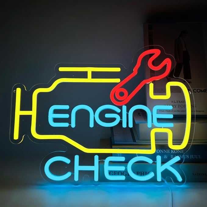 Nowy neon Check Engine