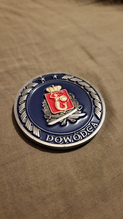 Coin wojskowy Dowódcy Garnizonu Warszawa - Generał Dywizji