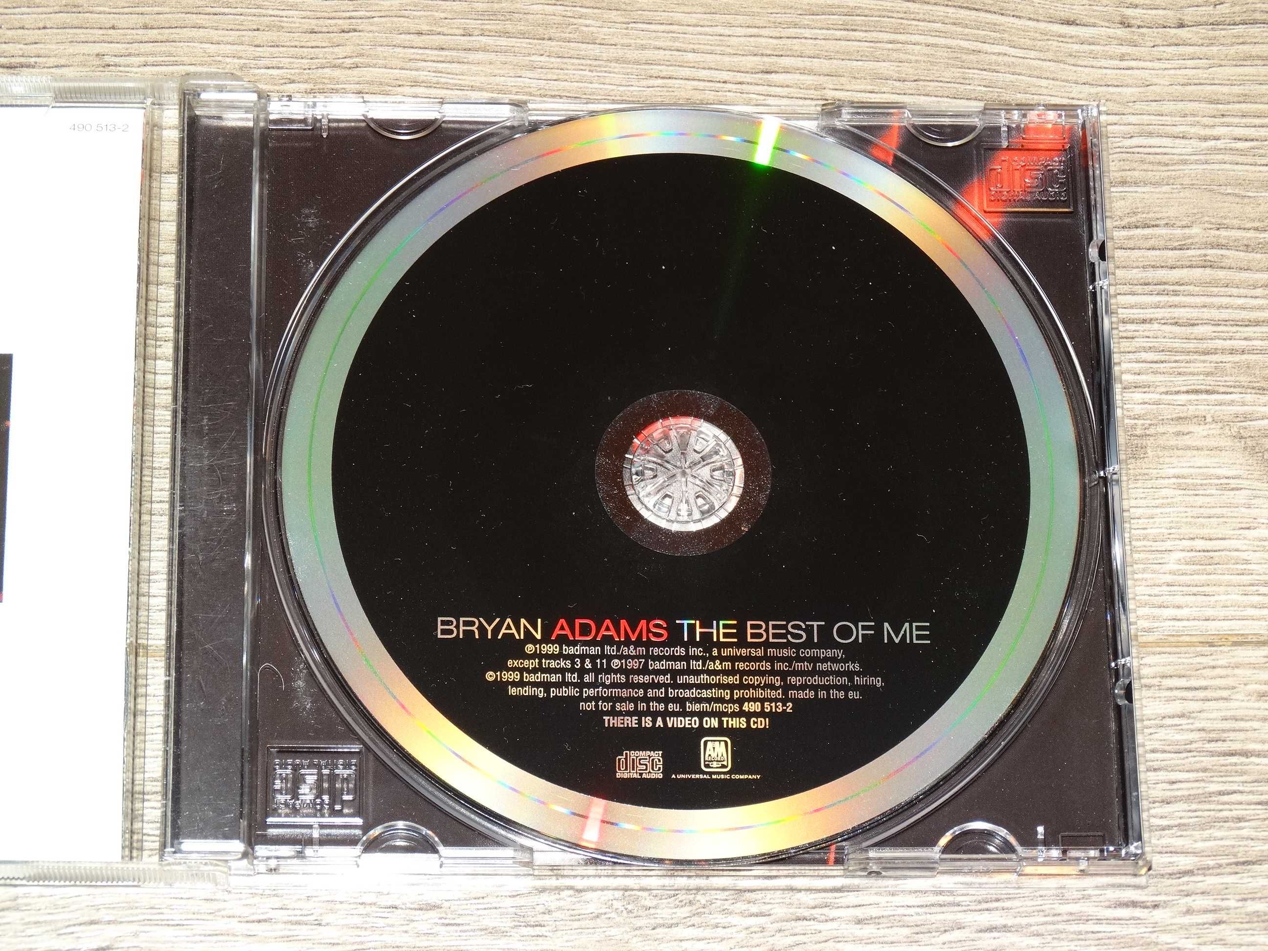 CD  Bryan Adams  The Best Of Me