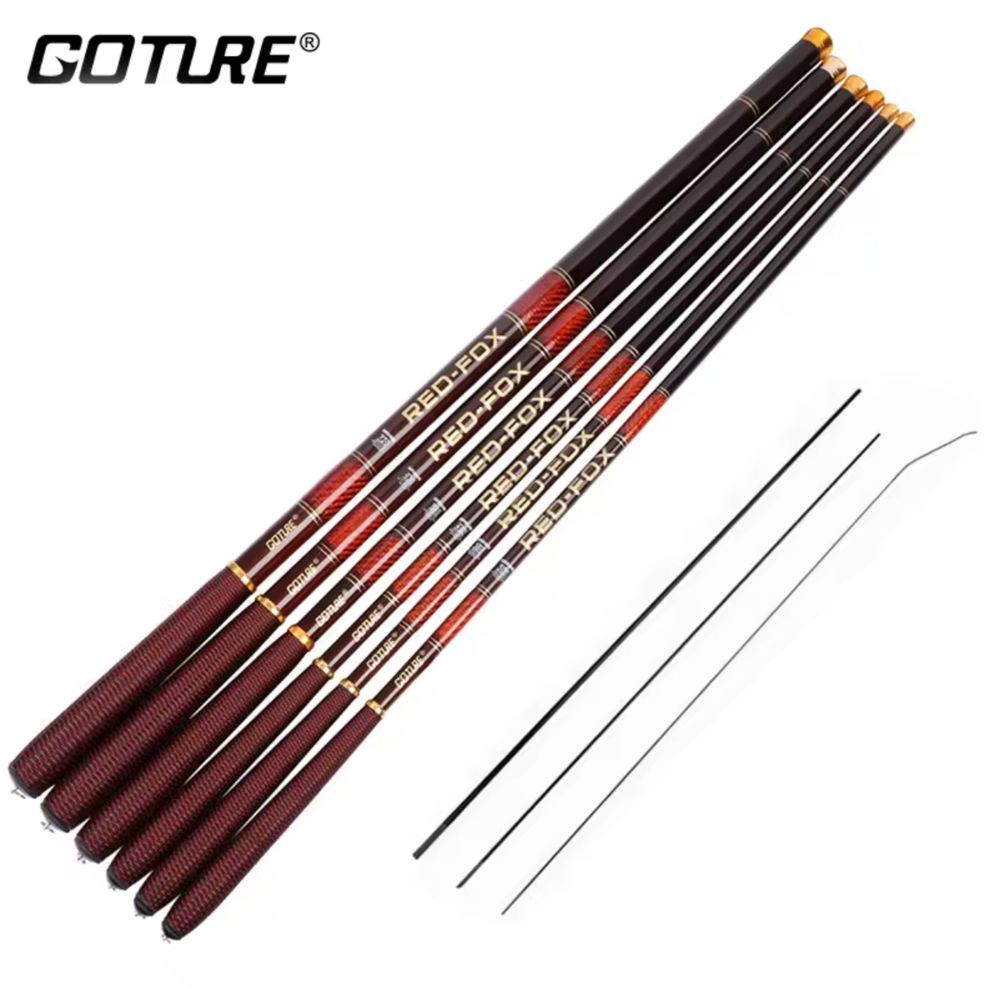 Goture Red Fox wedka teleskopowa 450cm ultralekka
