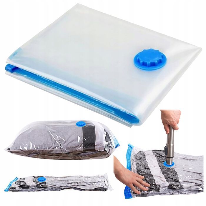 Worek worki próżniowe na ubrania pościel 60x80cm do odkurzacza pompki