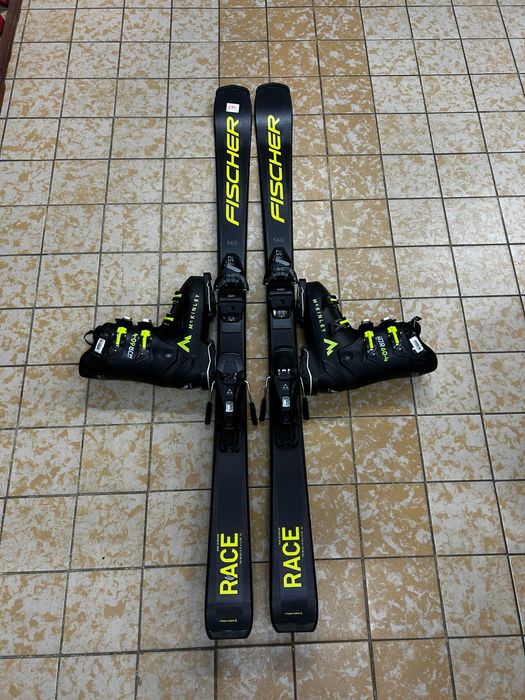 Zestaw Narty dziecięce 140cm + buty 24 WYPRZEDAŻ!! Sklep Katowice