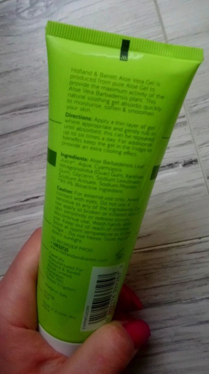 Aloes w żelu - Aloe Vera Gel Holland & Barrett