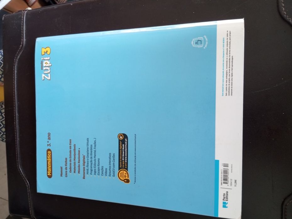 Matemática 3 ano Missão Zupi 3 Porto Editora
