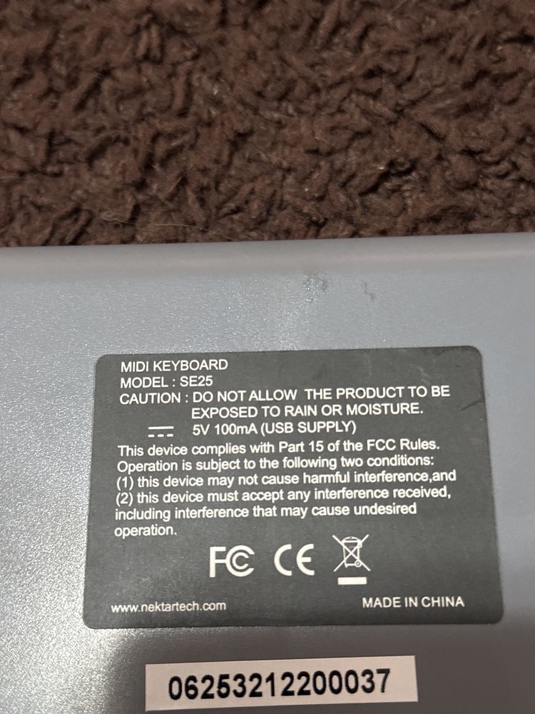Klawiatura MIDI Nektar SE25