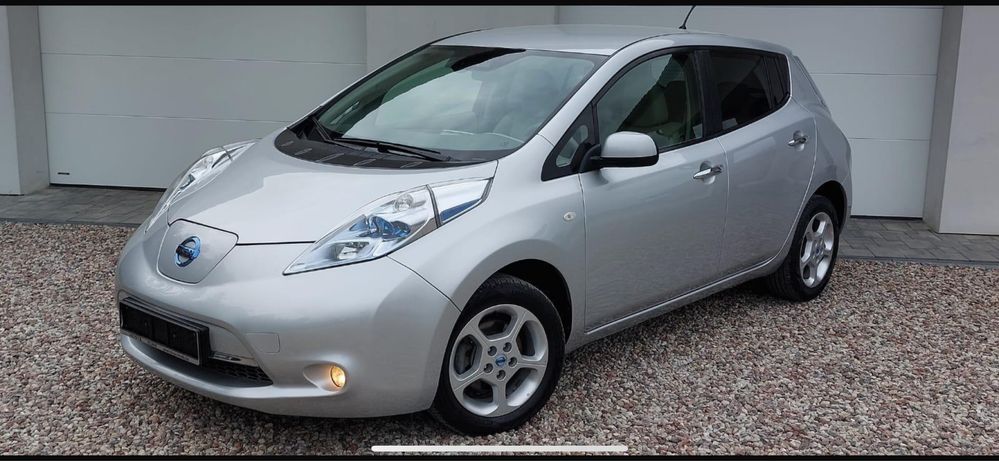 Nissan laef 30kwh/109km/elektryk/ Tekna Bardzo ladne auto