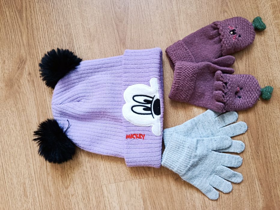 Шапка рукавиці рукавички