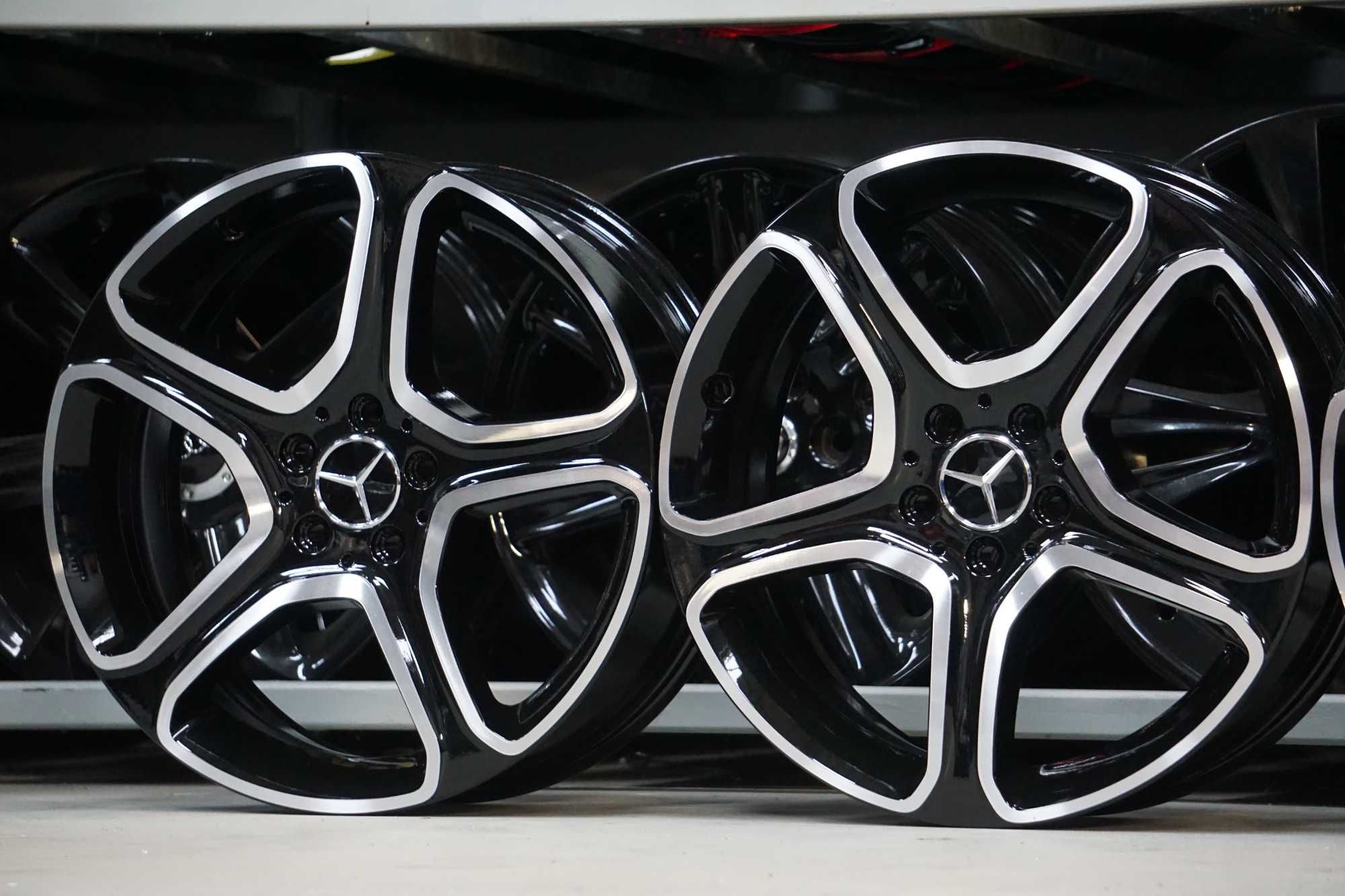 Alufelgi oryginał Mercedes GLK 5x112 7,5Jx19 et47 czarny polysk i cnc