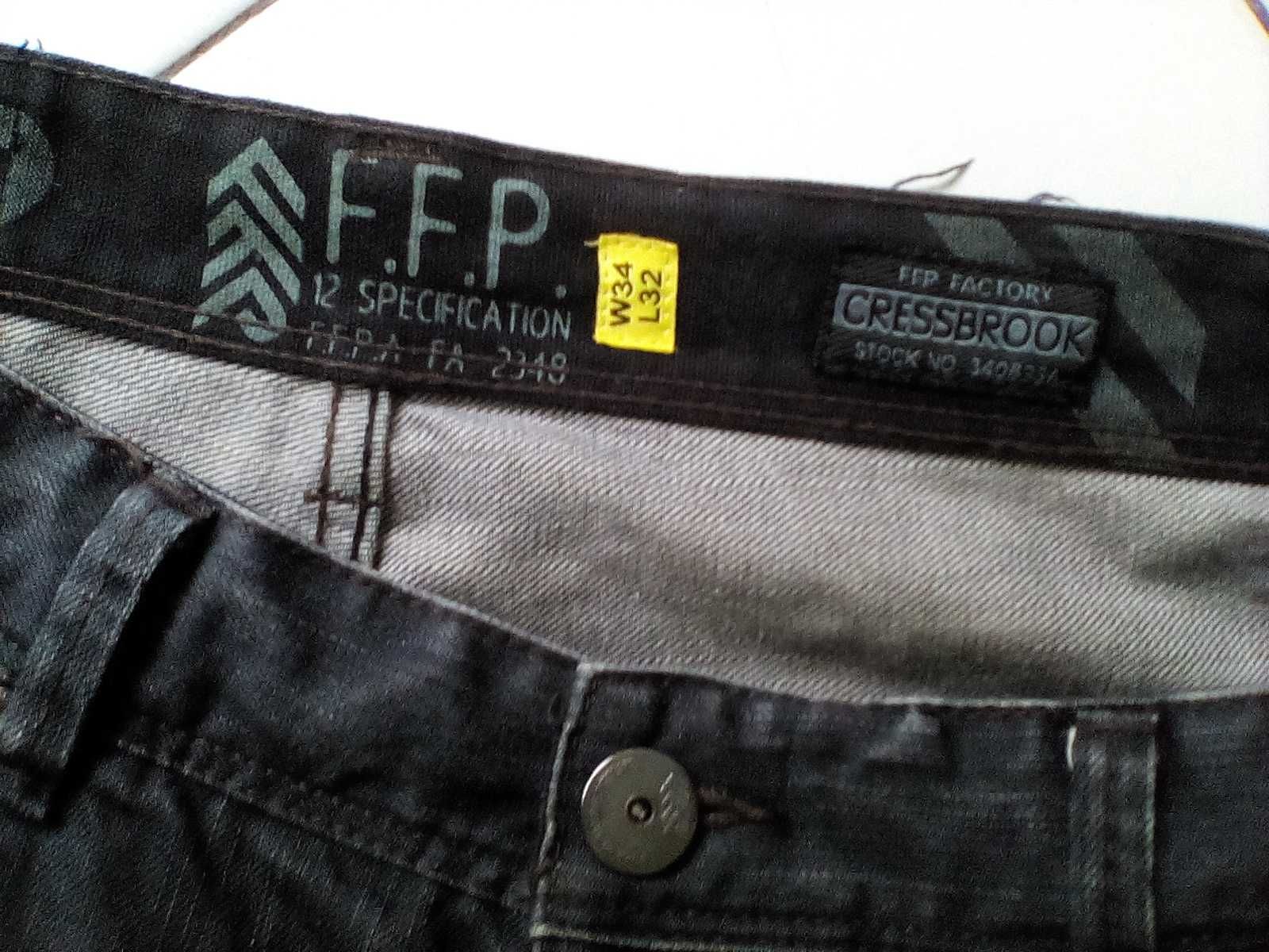 Męskie dżinsy FFP Factory Cressbrook, rozmiar: 34/32
