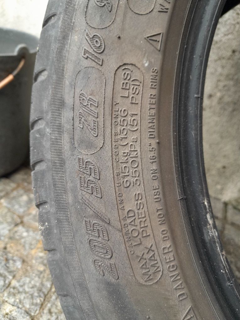 Pneu 205/55/R16 marca MICHELIN Pilot Sport 3