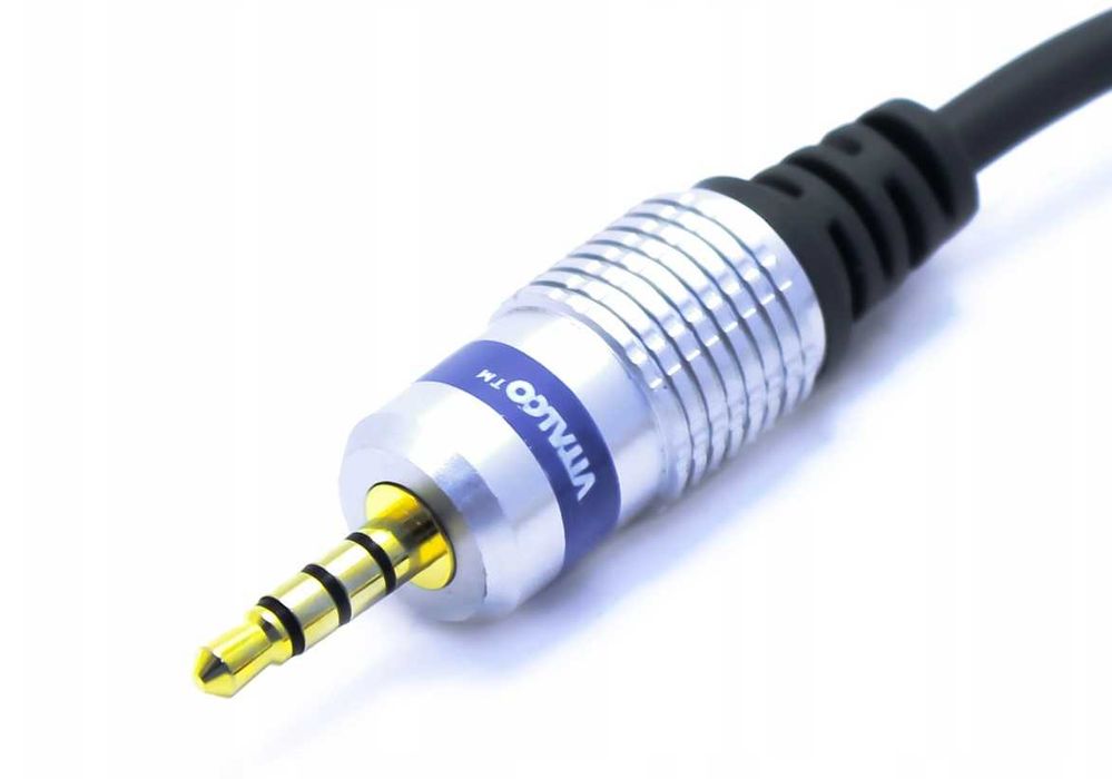 Kabel mikrofonowy - wtyk XLR MĘSKI 3 PIN - wtyk MINI JACK 3.5 TRRS !!!