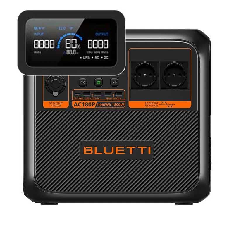 Електростанція Bluetti AC180P - версія для ЄС