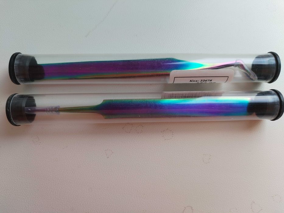 Пінцети для нарощування вій