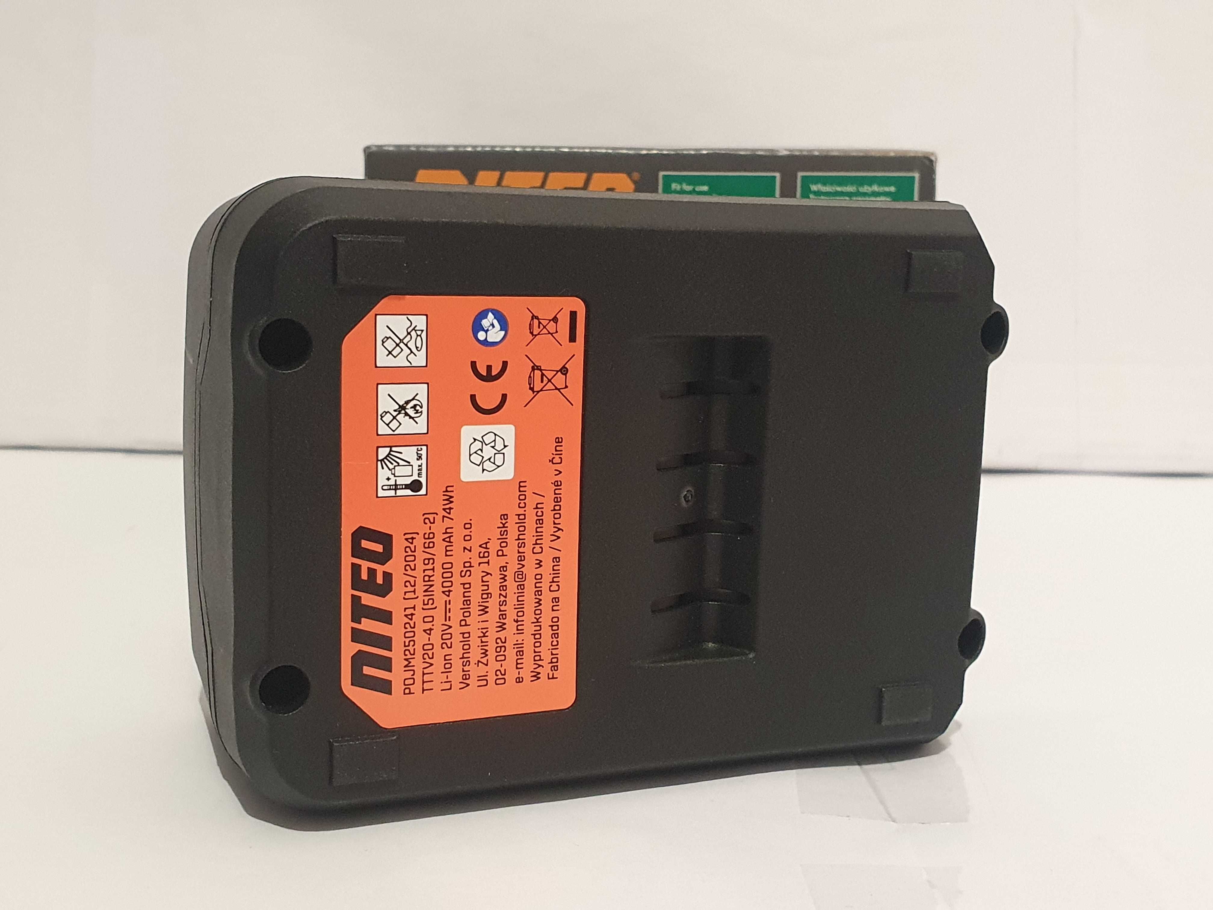 NITEO 20v 4Ah bateria akumulator Nowy do klucz wkrętarka worx yato