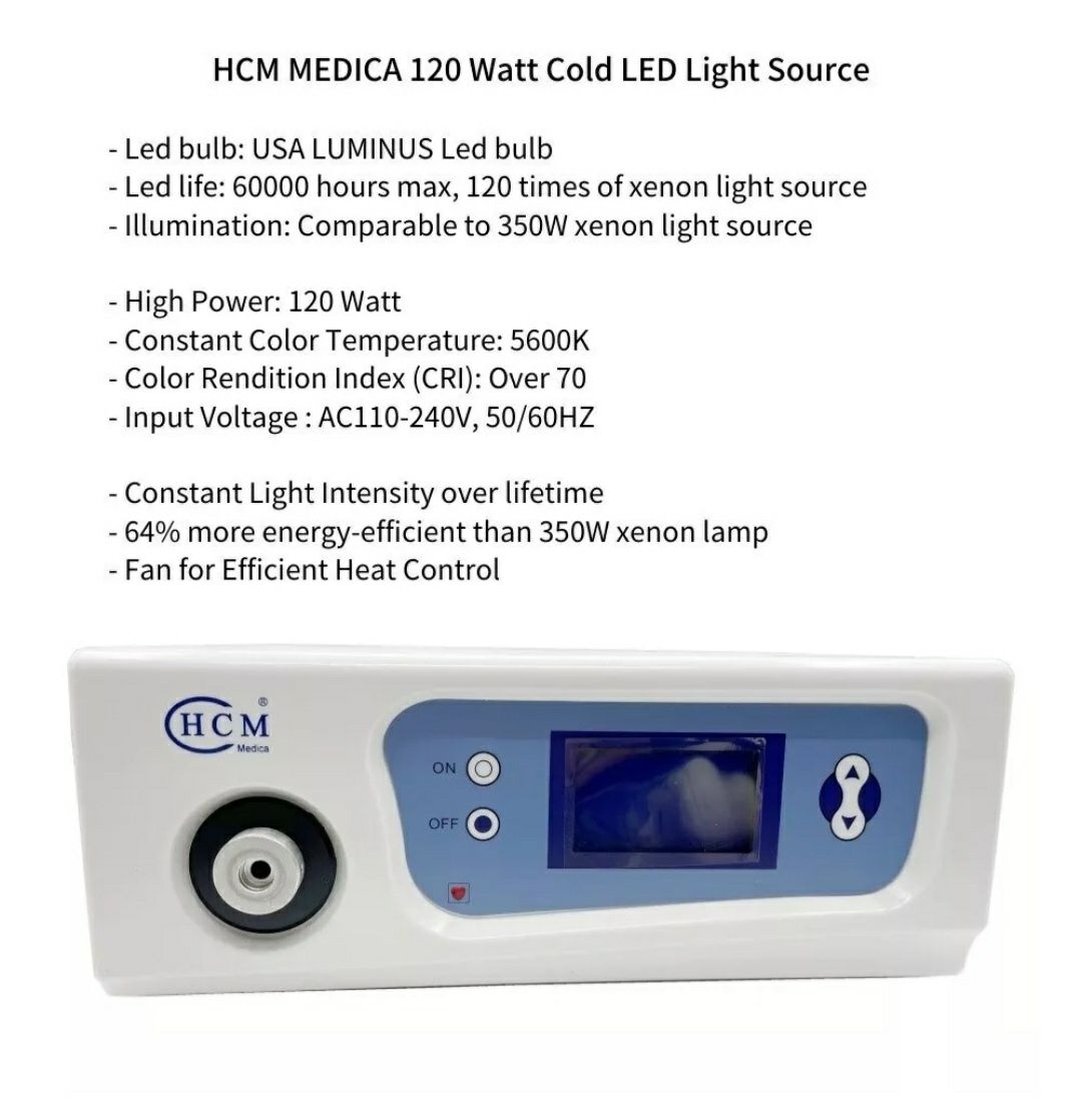 Źródło światła endoskopowego LED HCM MEDICA HCM9698 do zabiegów