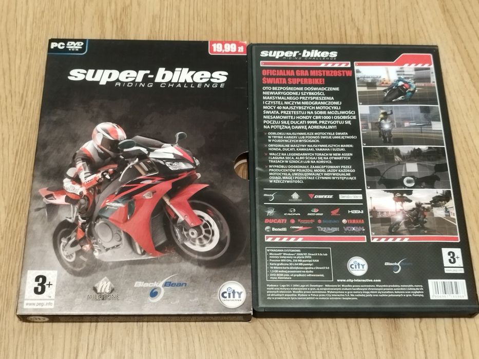 Gra "super-bikes riding challenge" na PC