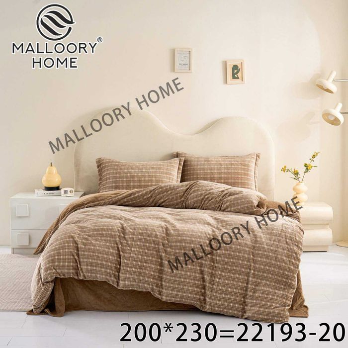 Постільна білизна ЄВРО Велюрова MALLORY HOME