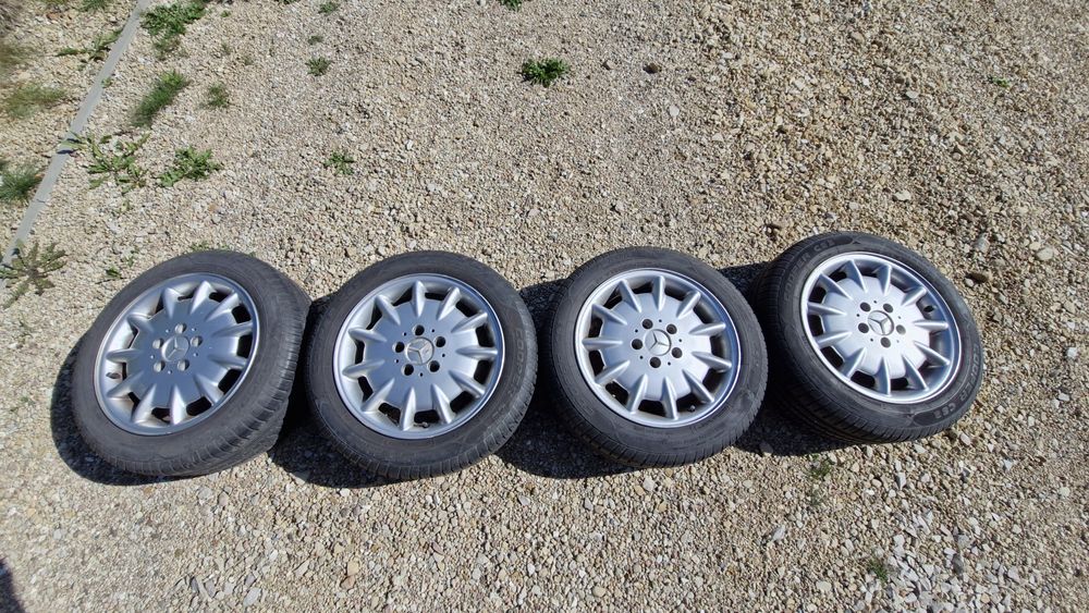 Felgi aluminiowe 16 5x112  z oponami letnimi